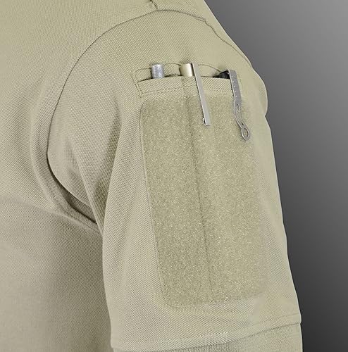 Miniatura 2 de HAZARD 4 Undervest Battle Polo (TM) - Camiseta táctica de algodón con parte delantera lisa (R)