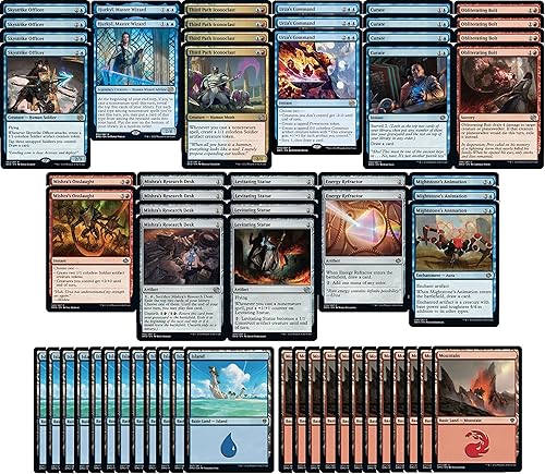 Miniatura 1 de Elite Izzet Artifacts Spells Deck - Azul Rojo - Muy potente - Legal moderno - Construido a medida - Magic The Gathering - MTG - 60 cartas!