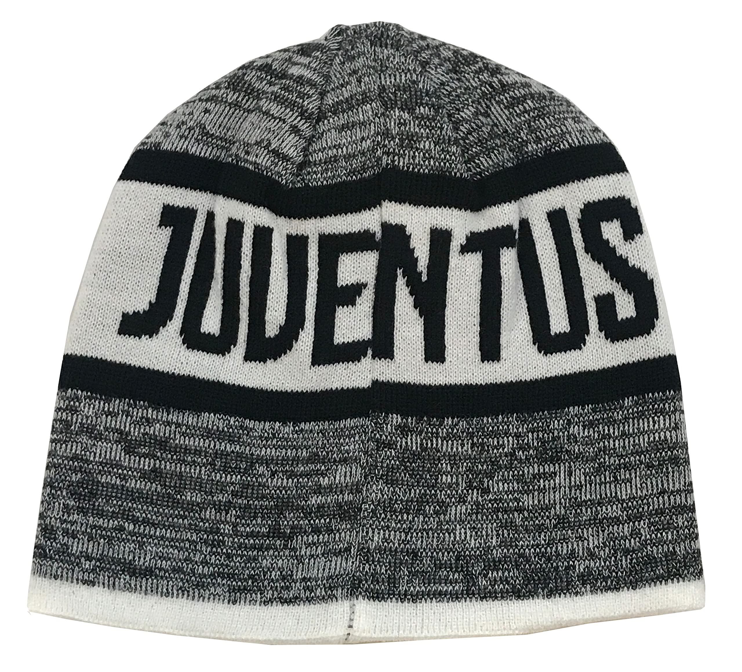 Icon Sports (ICOZ7) Juventus Reversible Haze Team Pom Beanie Black