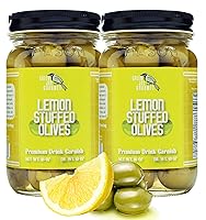 Vista 24 de Green Jay Gourmet Aceitunas Rellenas de Queso Jalapeño Jack – Aceitunas Verdes Rellenas de Queso para Guarnición de Cóctel y Tabla de Quesos