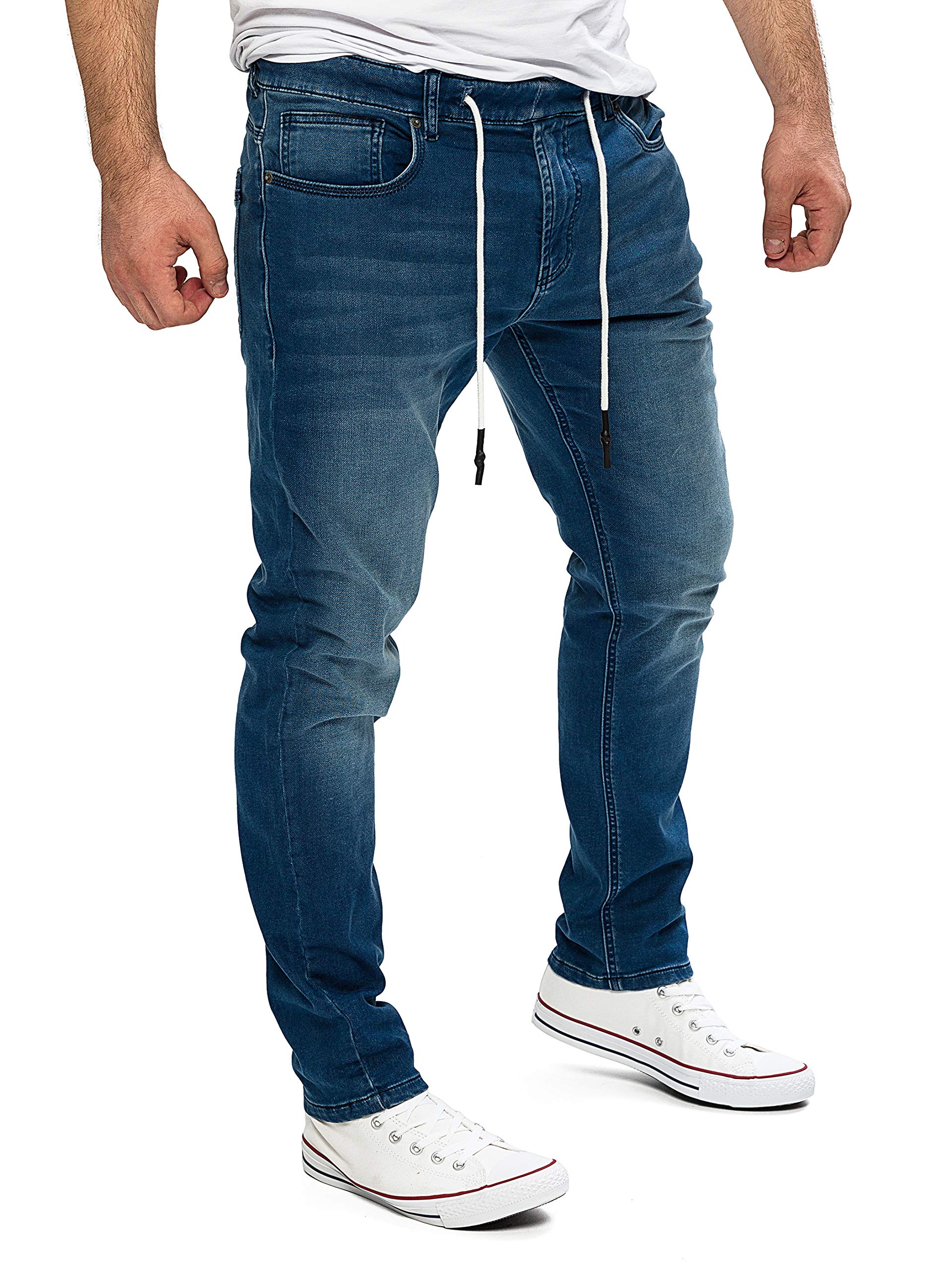 Yazubi Herren Sweathose in Jeansoptik Erik - 1