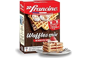 Francine's French Waffle Mix - 12.35 oz of Sweet Breakfast Bliss