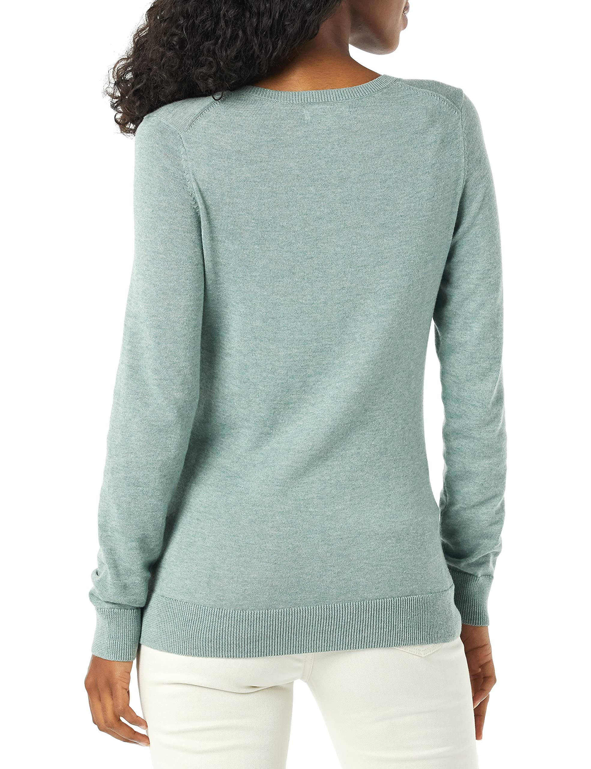 Amazon Essentials Maglione con Scollo A v A Maniche Lunghe Leggera con vestibilità Classica (Taglie Forti Disponibili) Donna