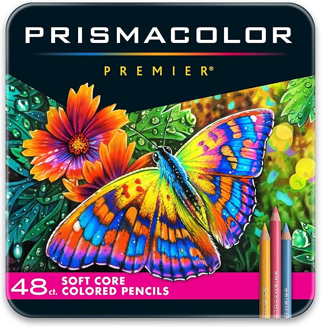 Sanford Prismacolor Premier Colored Pencils, Pack of 48, Multi-Colour