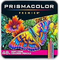 Prismacolor Premier Colored Pencils, Soft Core, 48 Pack