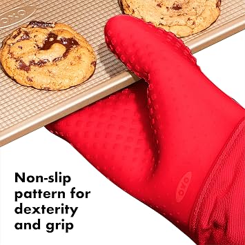 OXO GG Silicone Oven Mitts Red