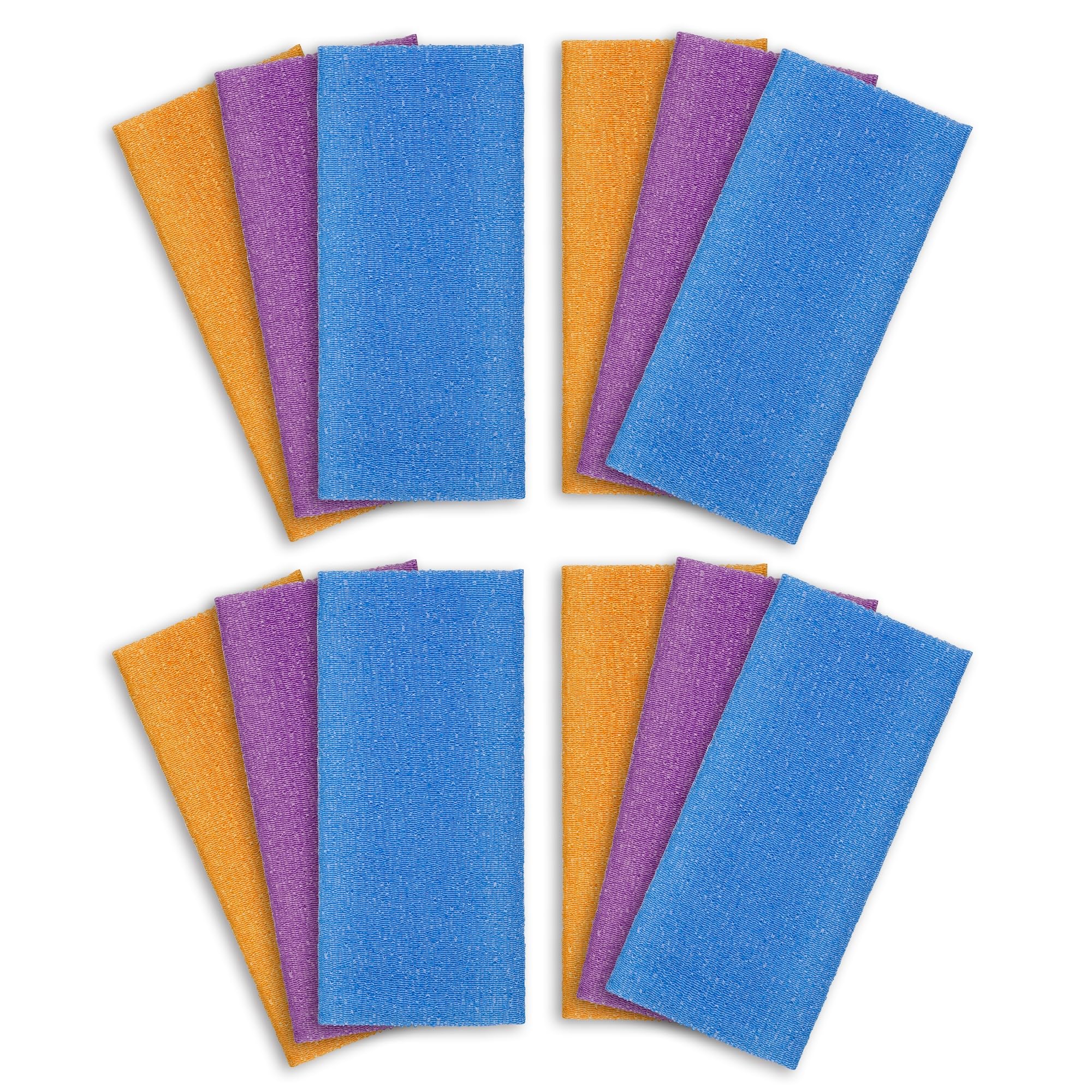ARCH&M Exfoliating Washcloths - Japanese Shower Set -12