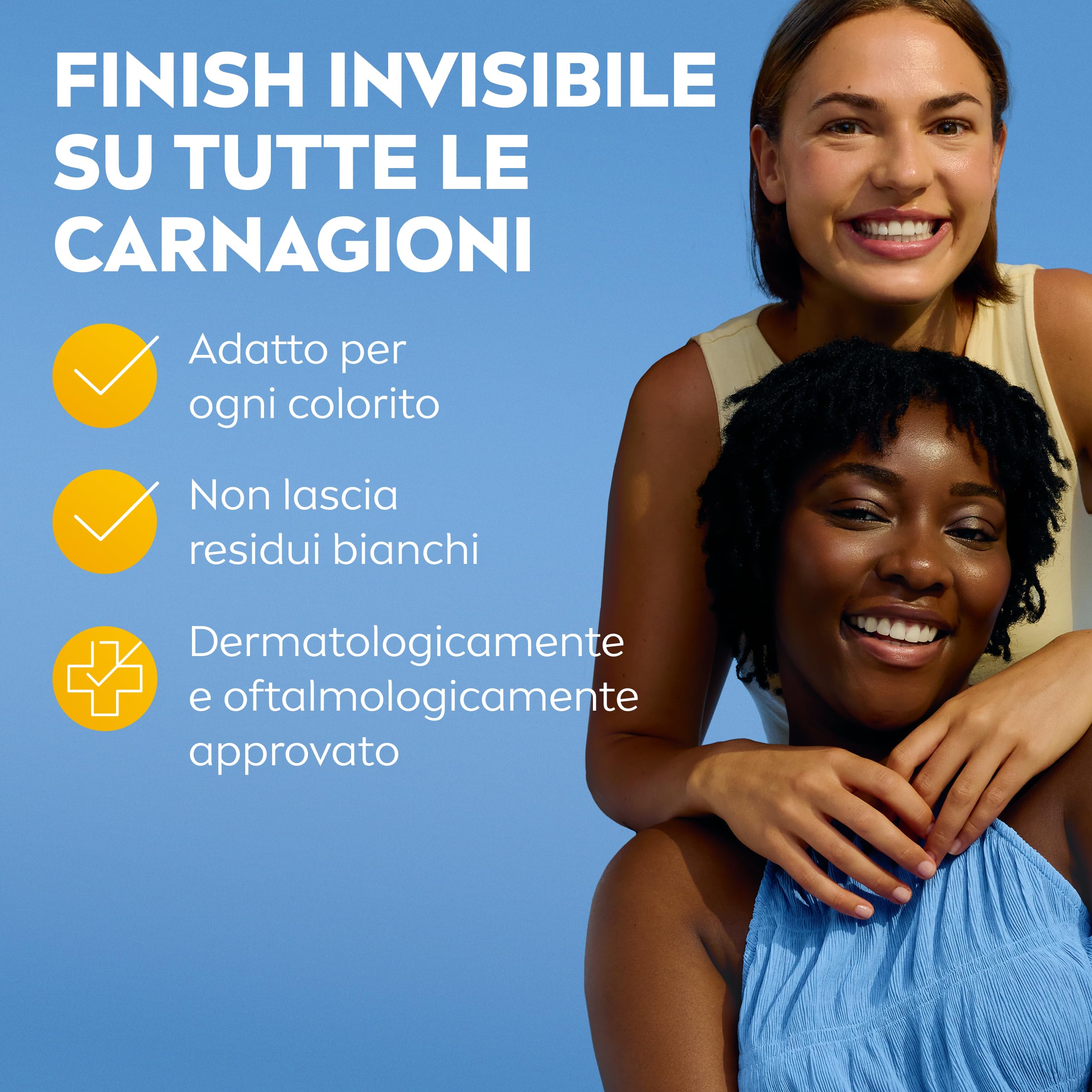 NIVEA SUN UV Viso Specialist Stick UV Effetto Seta SPF 50+ 15 g, Stick solare 50 viso per un'applicazione on-the-go, Protezione solare viso ultra-leggera e invisibile, Skincare coreana senza profumo
