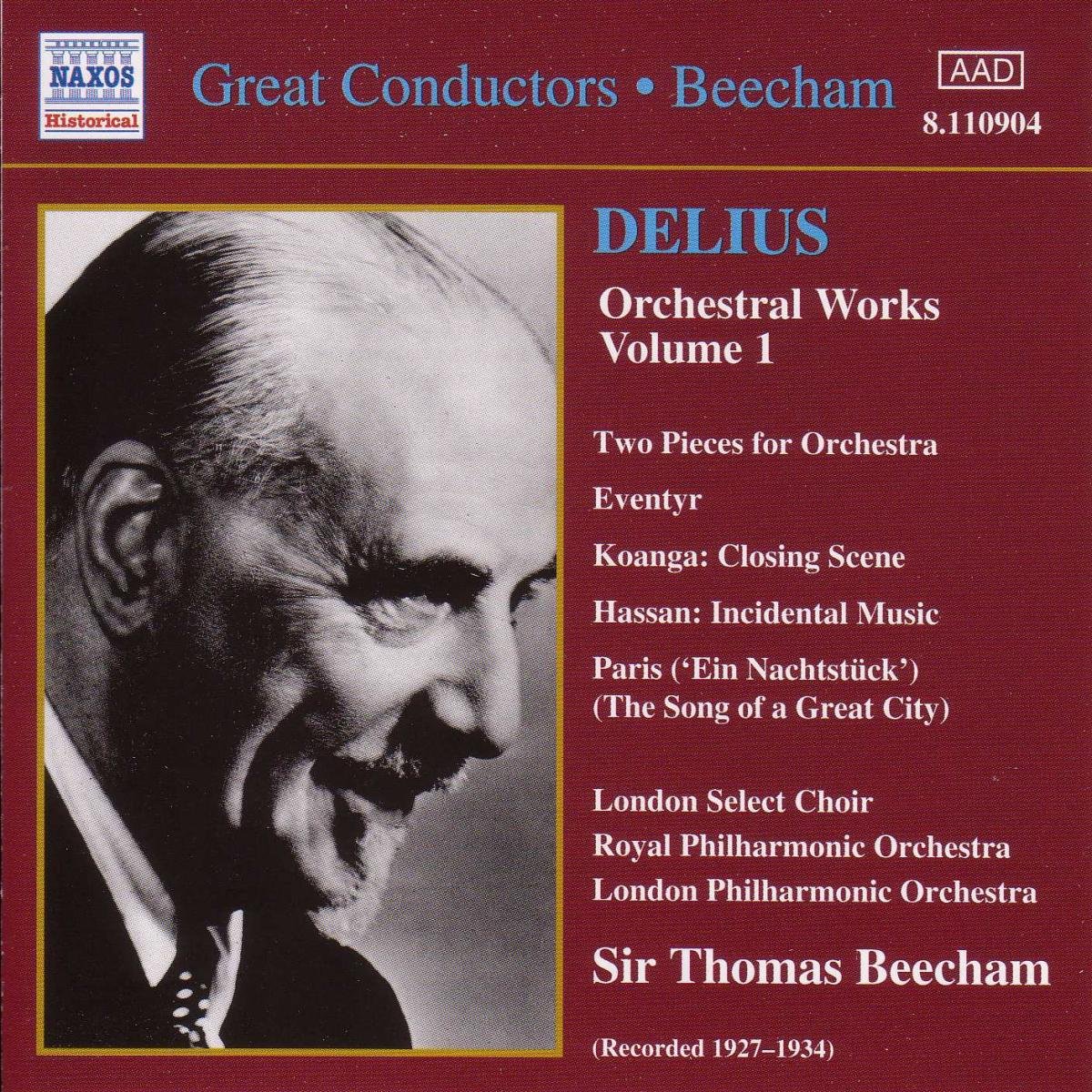 Delius: Orchestral Works, Vol.1