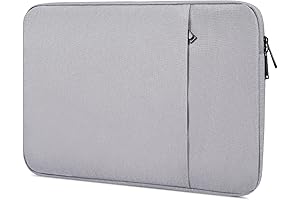 17in Laptop Sleeve Case for HP, ASUS, Acer, Dell, Lenovo: Water-Resistant 17.3Inch Computer Carrying Bag(Grey)
