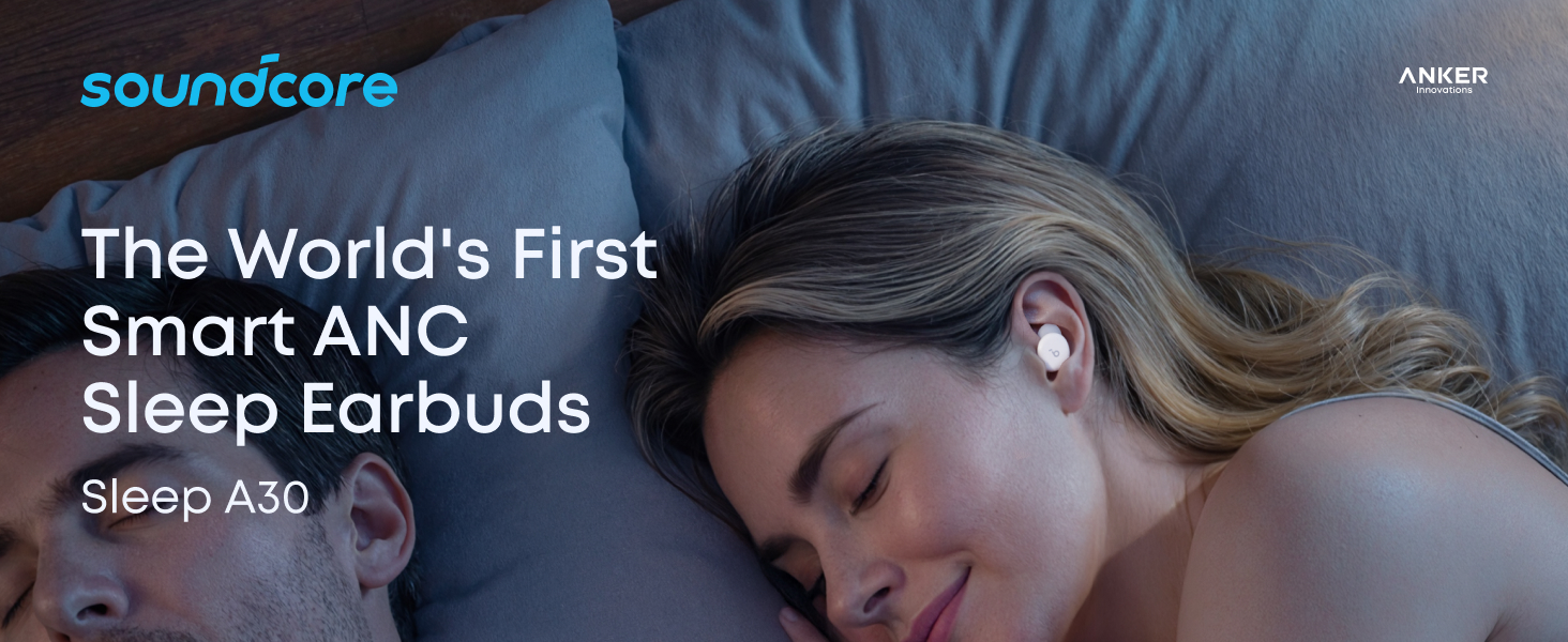 Amazon.com: soundcore Sleep A30 by Anker Sleep Earbuds, Smart