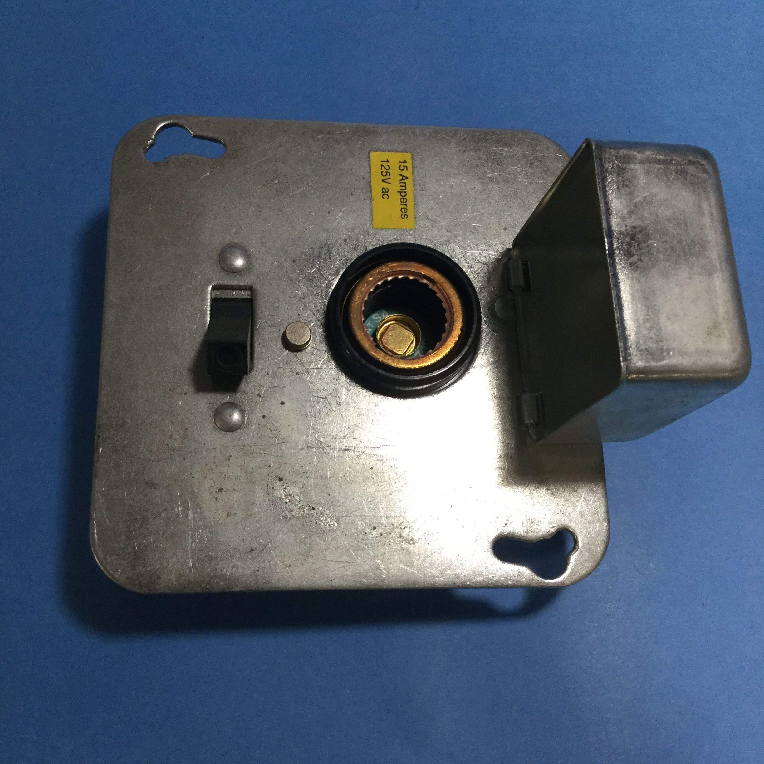 Steel City 55151-1/2-3/4 4-Inch Diameter 1-1/2-Inch Deep 15.8-Cubic Inch Pre-Galvanized Steel Octagon Box Extension Ring