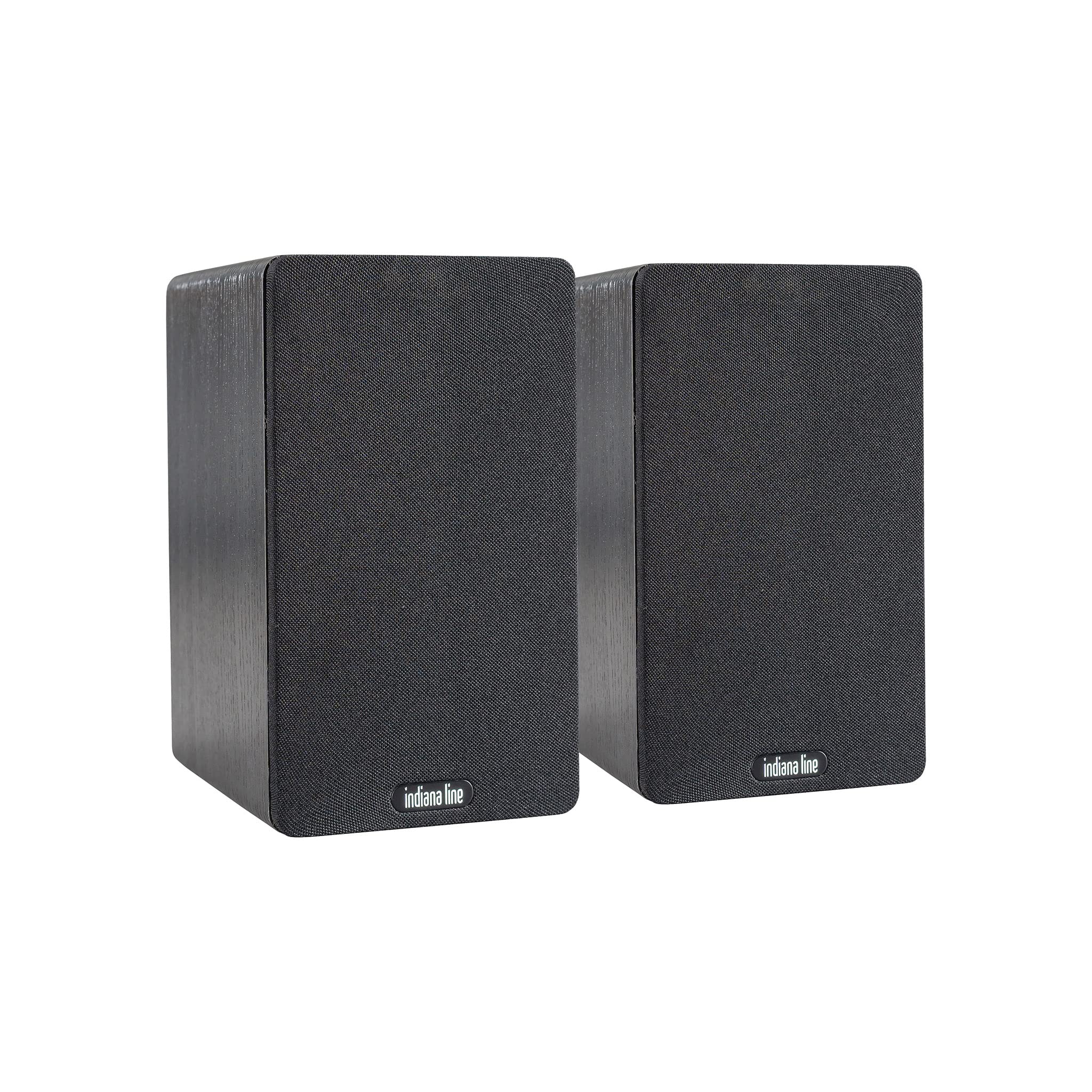 Indiana Line Tesi 241 N diffusore da scaffale - coppia (rovere nero)