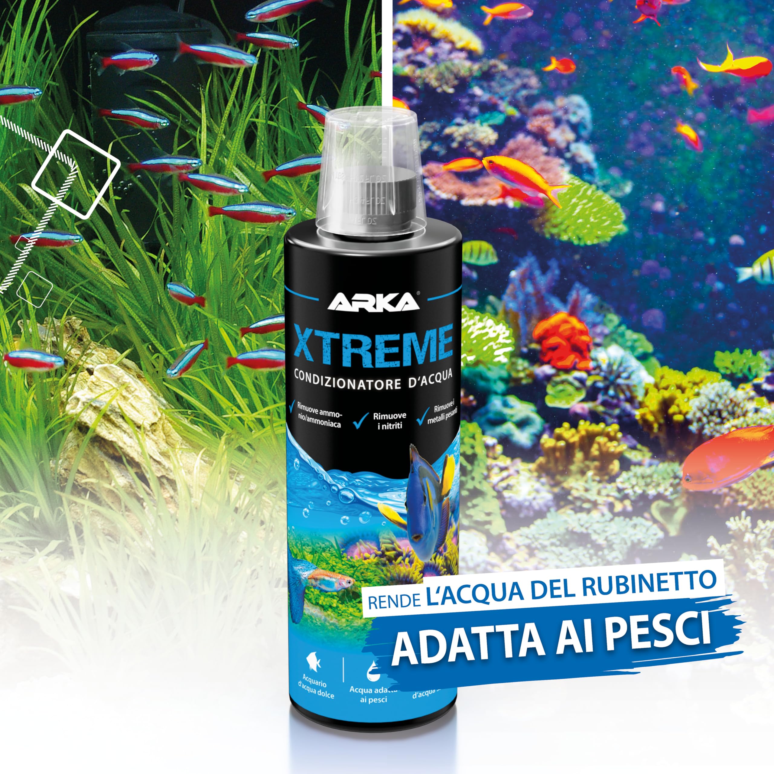 Condizionatore acqua acquario 118 ml – MICROBE-LIFT Xtreme – rimuove cloro, ammoniaca e nitriti – neutralizza metalli pesanti – ideale per cambi d’acqua, nuovi allestimenti – sicuro e concentrato