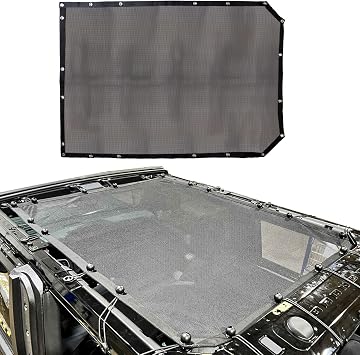 Sunshade for Ford Bronco Accessories 2021-2026 2 Door Mesh Sun Shade