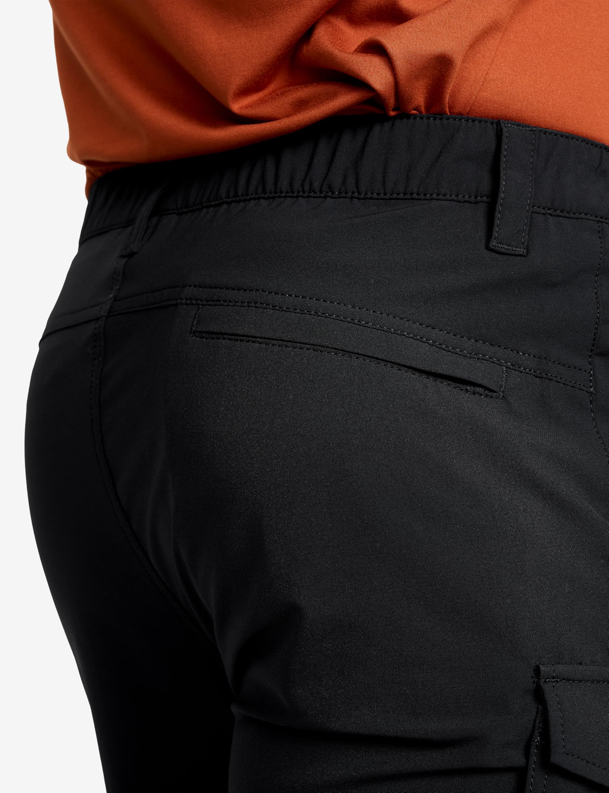 RevolutionRace Adventure Cargo Stretch Shorts para Hombre, Pantalones Cortos Ligeros y Prácticos para Senderismo