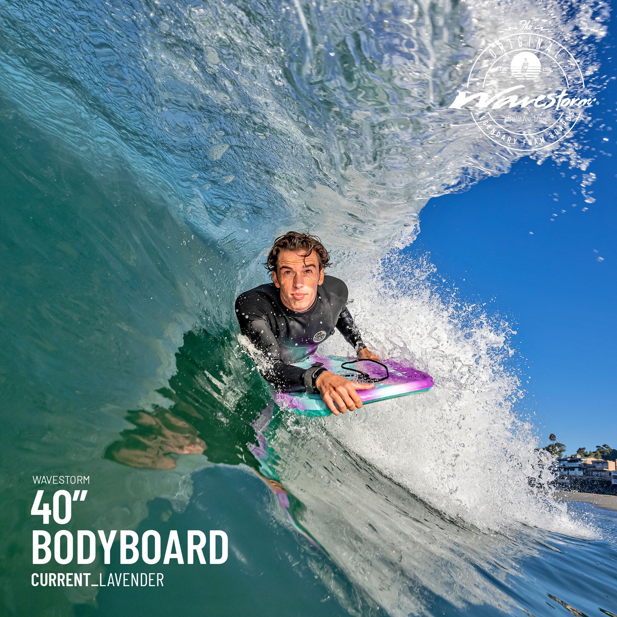 Wavestorm Bodyboard de Espuma | AZ21-WSBB400-LAV