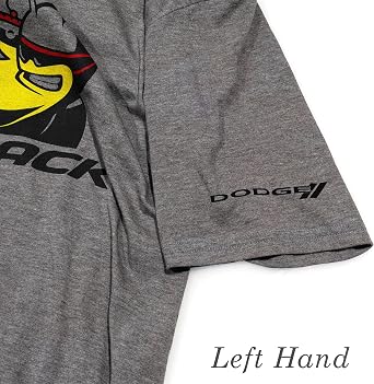 Detroit Shirt Company Men's Dodge Scat Pack Triblend T-Shirt, Made in Detroit