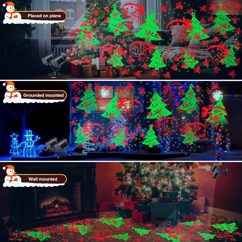 Amazon.com: Christmas Lights Projector, Christmas