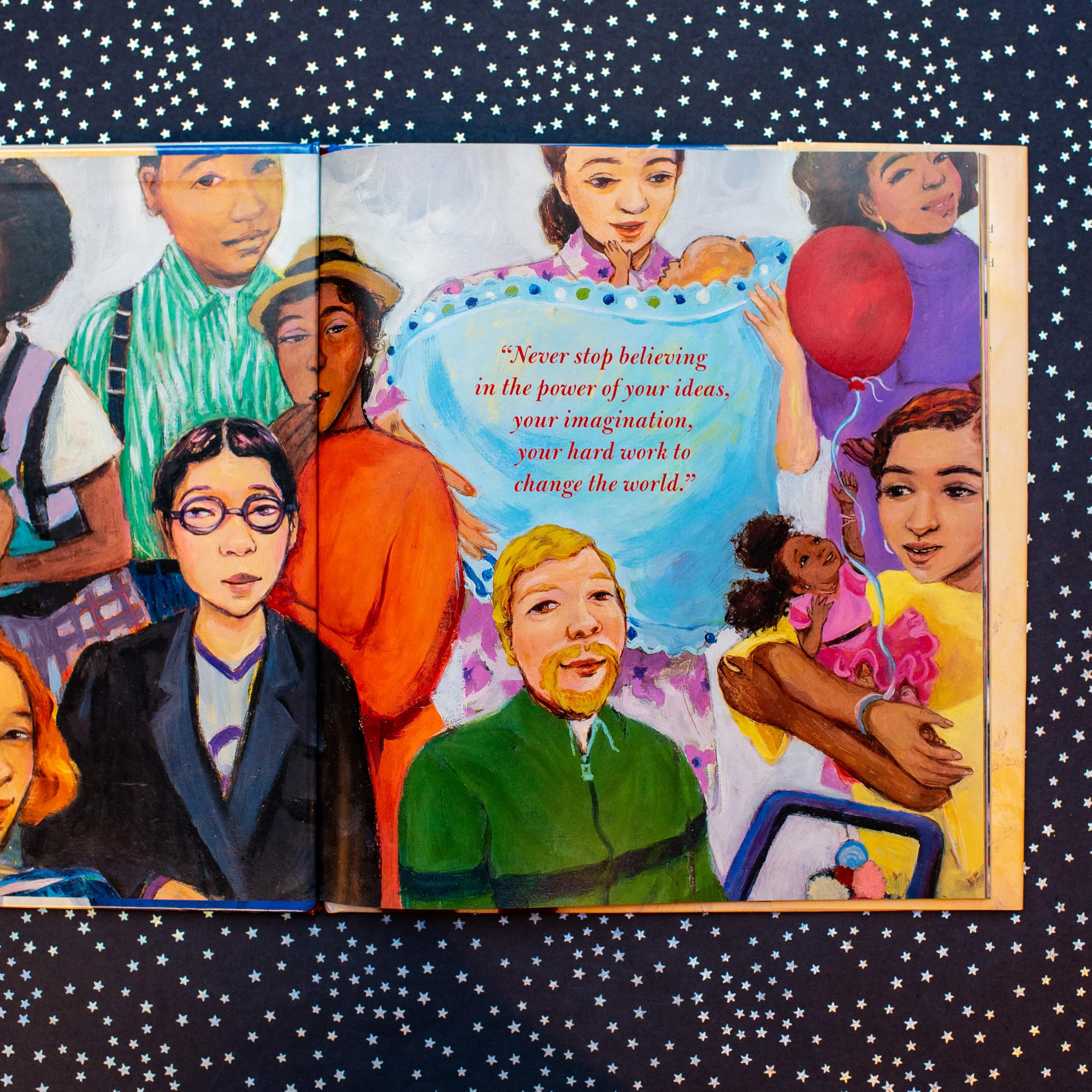 Beacon of Hope: The Life of Barack Obama (A Big Words Book) - Image 3