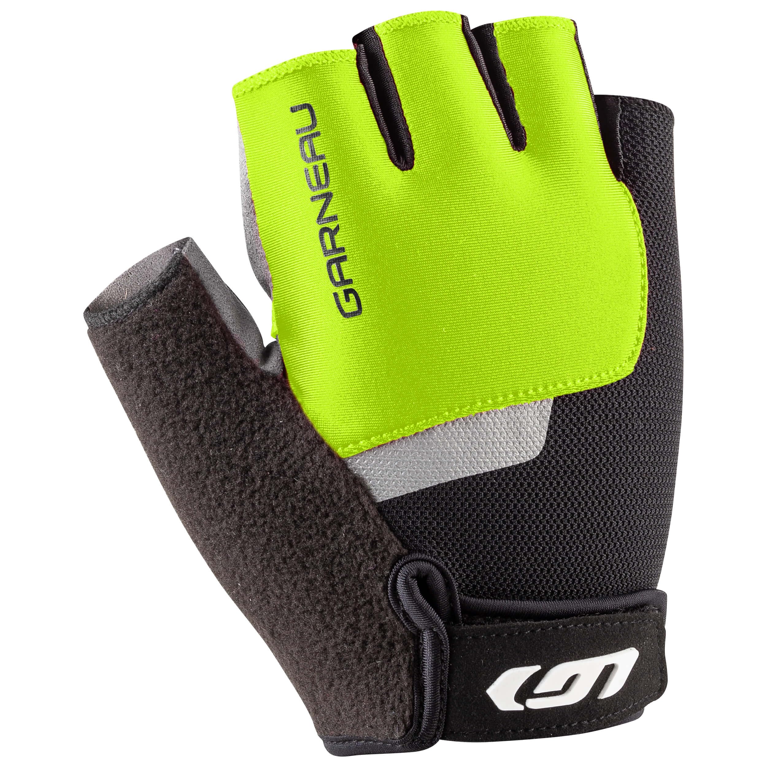 Garneau Men's Cycling Gloves - Biogel Rx - Bright Yellow (Large)