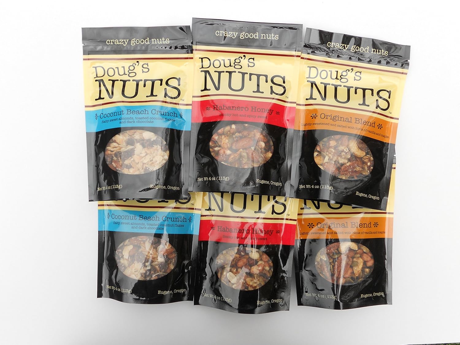 Doug's Nuts 6-Pack Sampler