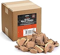 Vista 12 de Camerons Trozos de Madera de Pecana Totalmente Natural para Ahumar - Caja de 420 Pulgadas Cúbicas, Aproximadamente 5 Libras - Astillas de Madera BBQ