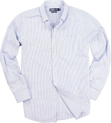 100% Cotton Plaid Long Sleeve Shirt 