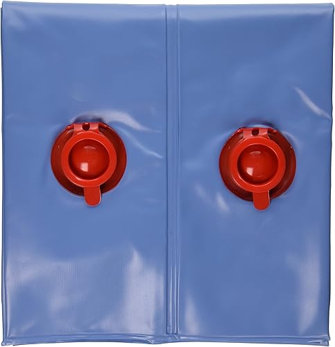 Miniatura 3 de Robelle Deluxe 0,03 lbs. Tubo de agua cámara doble azul invierno para cubiertas de piscina 8 pies., Negro