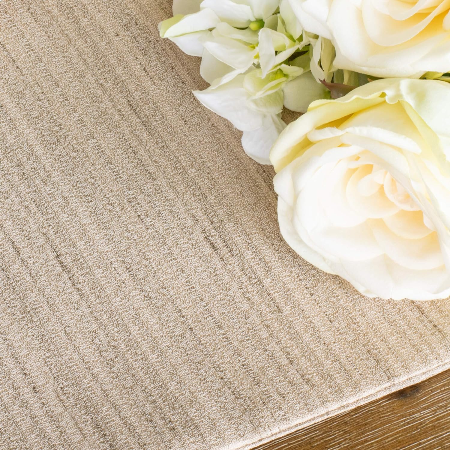 Nеw Prоduсt The White Petals Taupe Coffee Table Runner (13x36 inch, Pack of 1) Fabric Lined | Properly Finished | for Home, Kitchen, Dining Room, Holiday, Wedding Party Décor Blасk Frіdау - 70% оƒƒ The White Petals Taupe Coffee Table Runner (13x36 inch, Pack of 1) Fabric Lined | Properly Finished | for Home, Kitchen, Dining Room, Holiday, Wedding Party Décor