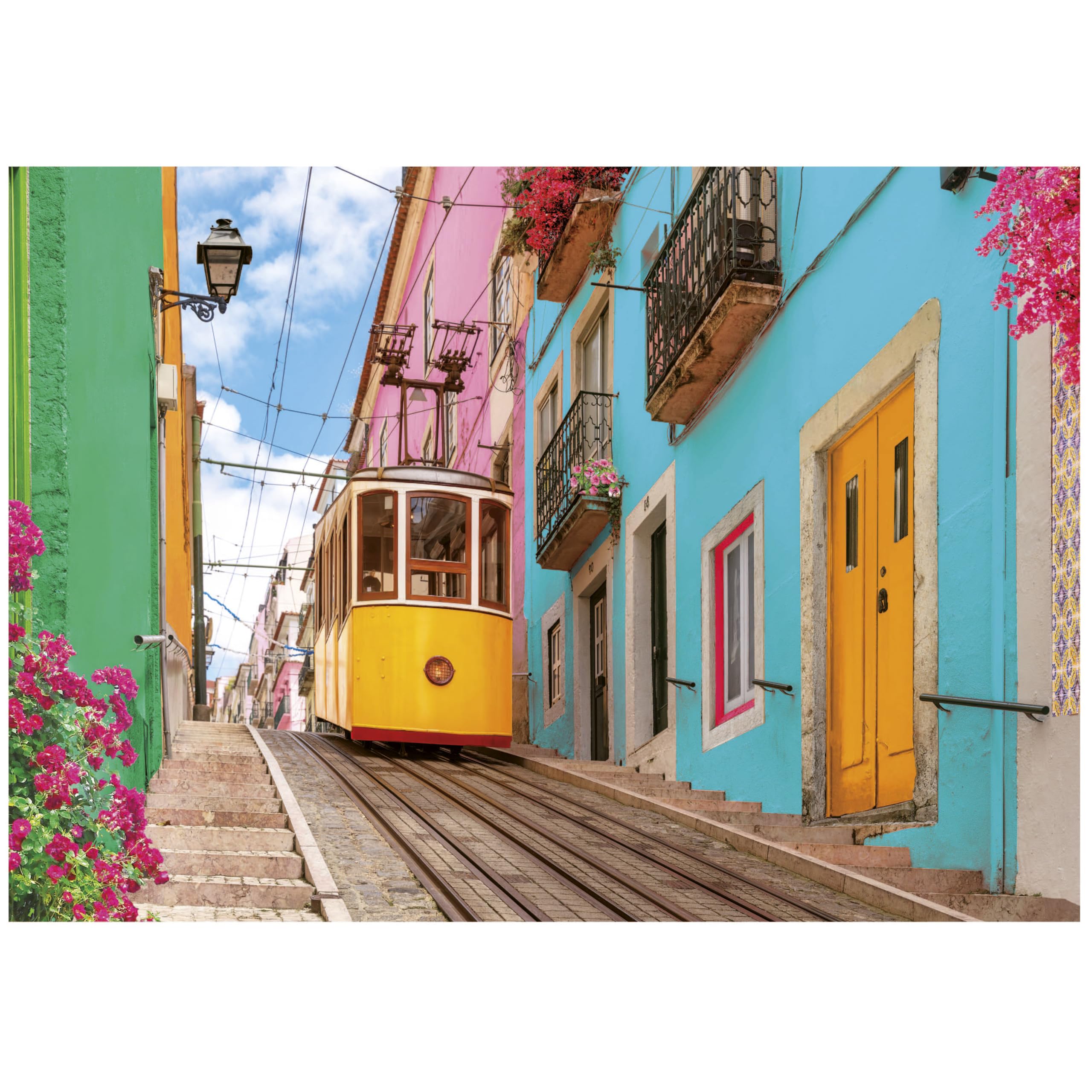 Educa - Puzzle de 1000 Piezas para Adultos | Lisboa Colorida | Medidas: 68 x 48 cm | A Partir de 14 años (20552) — view 2