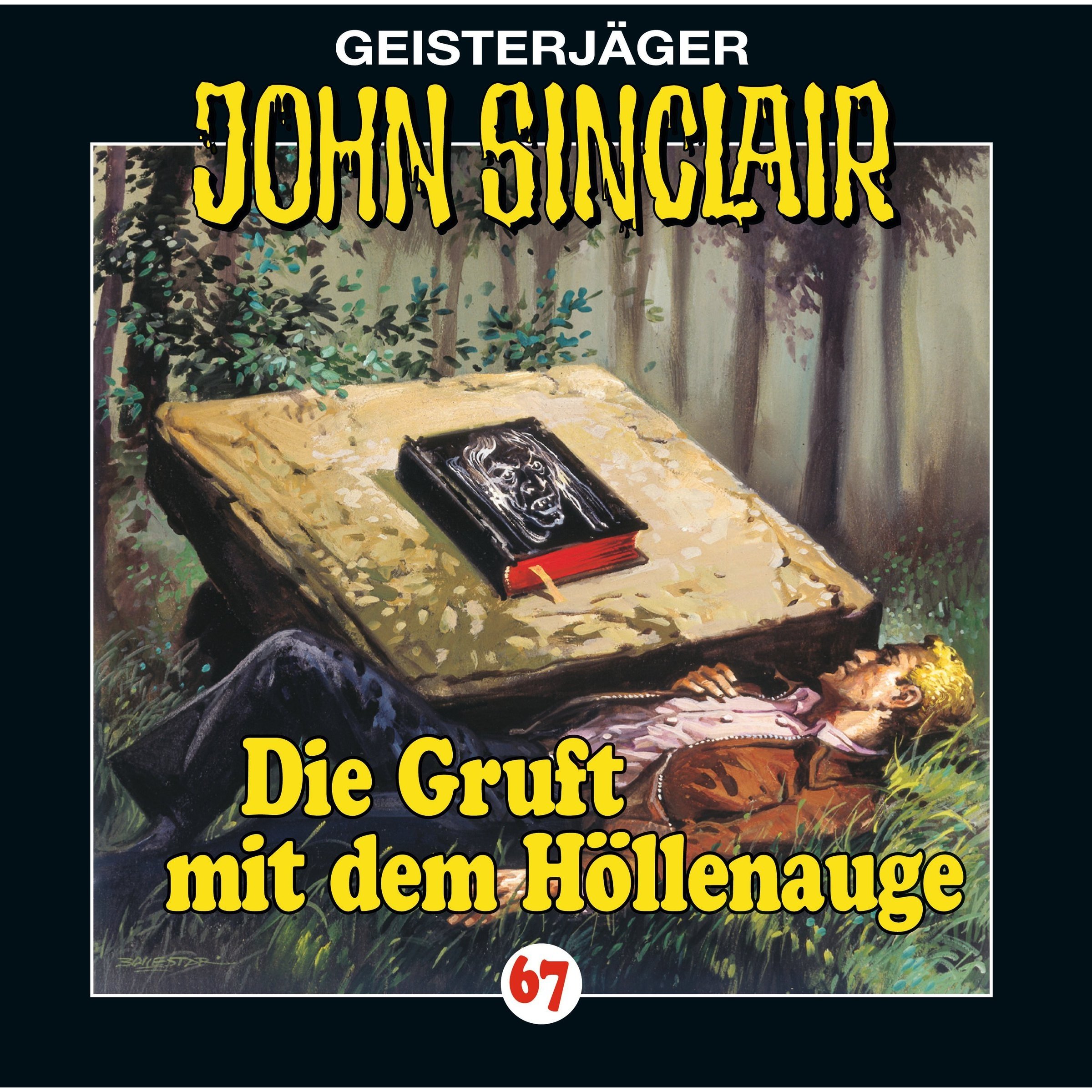 Cover art for Die Gruft mit dem Höllenauge