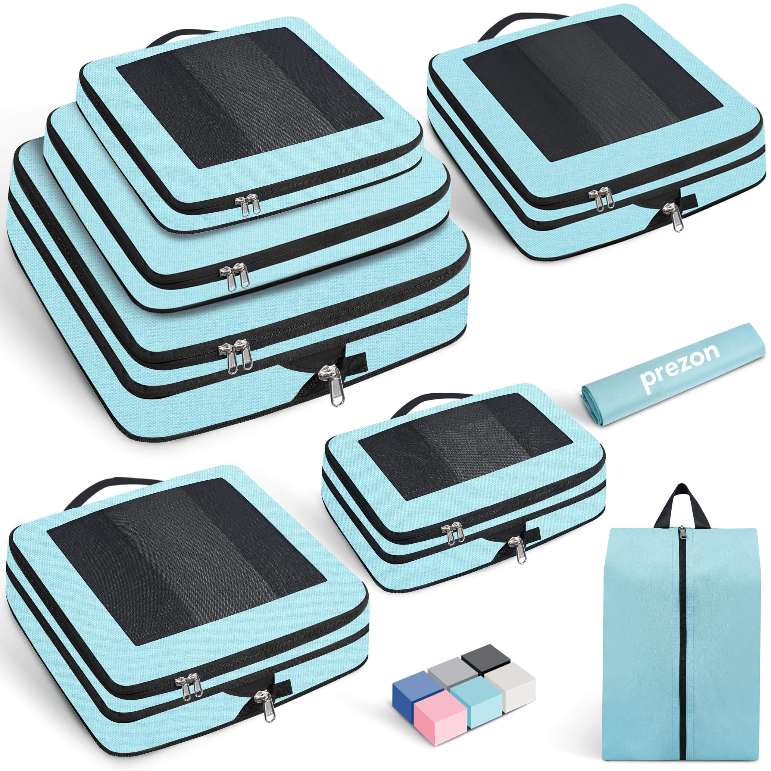Prezon Compression Packing Cubes