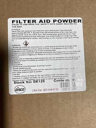 Miniatura 2 de Disco Tierra de diatomeas - A granel, 25 libras - 1 cada una.