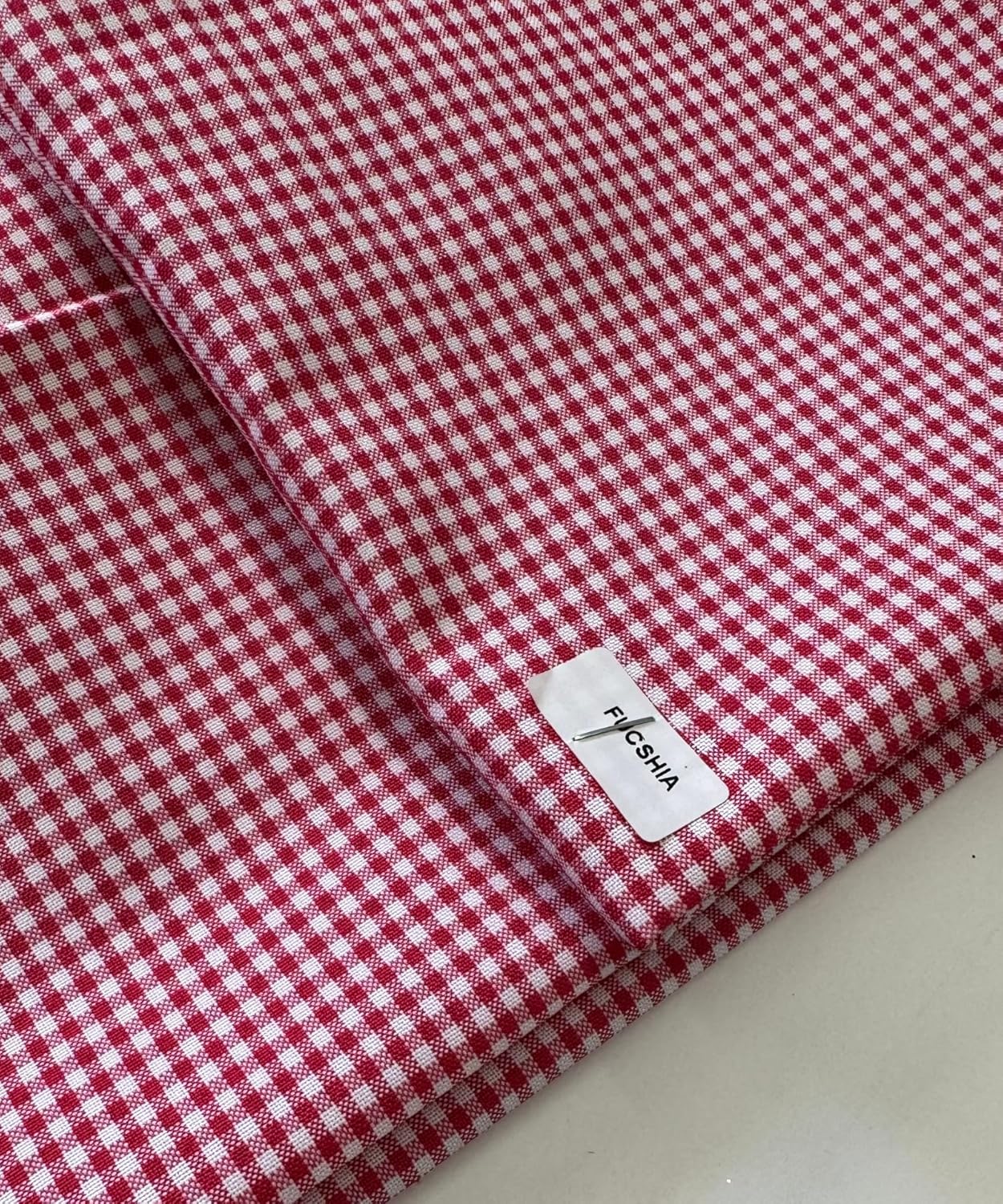 Gingham Checked Fabric by The Yard – 1/8” Poly Cotton Poplin, 60” Wide – Checkered Fabric for Tablecloths, Dresses, Curtains, Crafts – Multiple Colors – Sew The Trend (5 Yard, Sage)