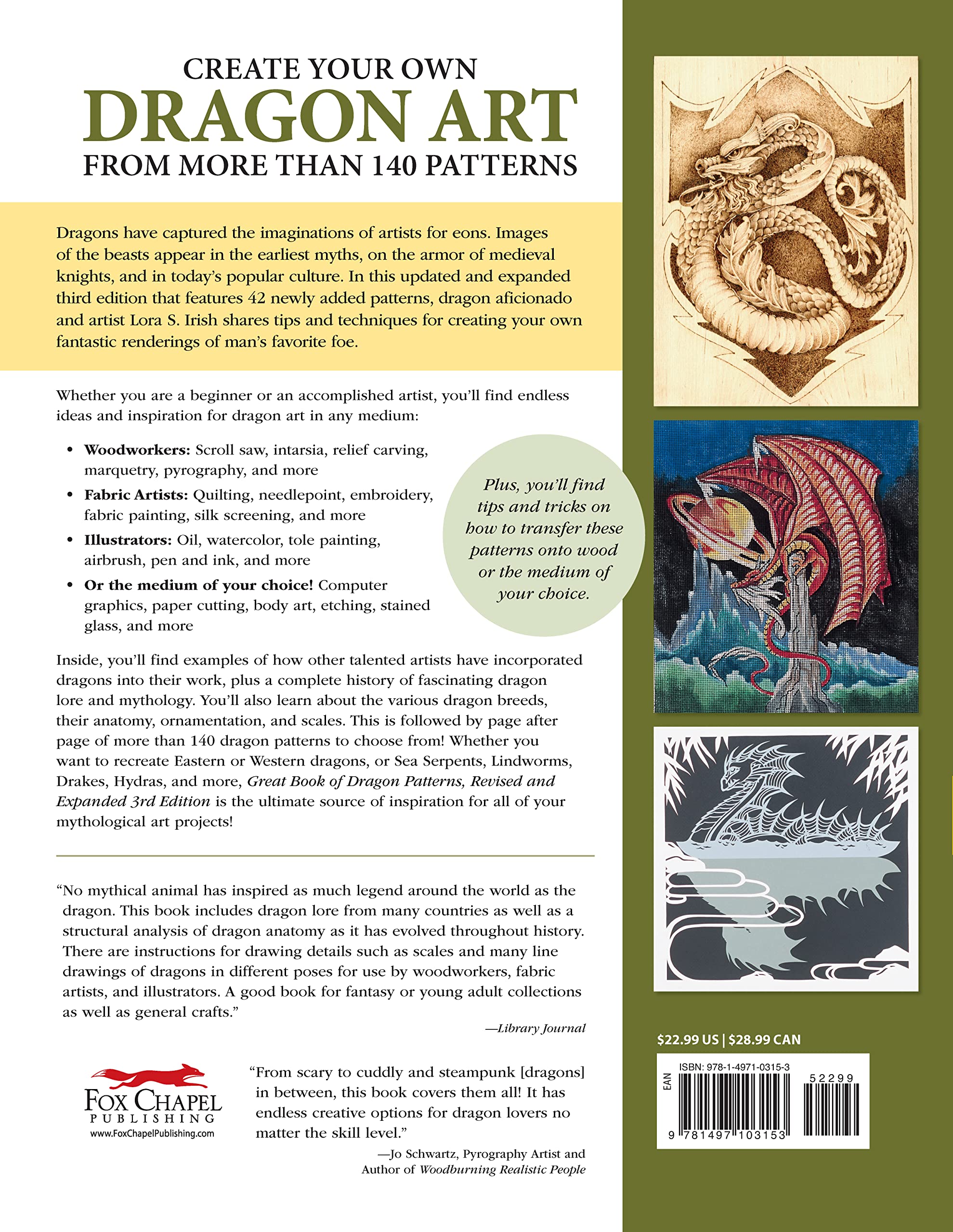 Great Book of Dragon Patterns: The Ultimate Design Sourcebook for Artists and Craftspeople