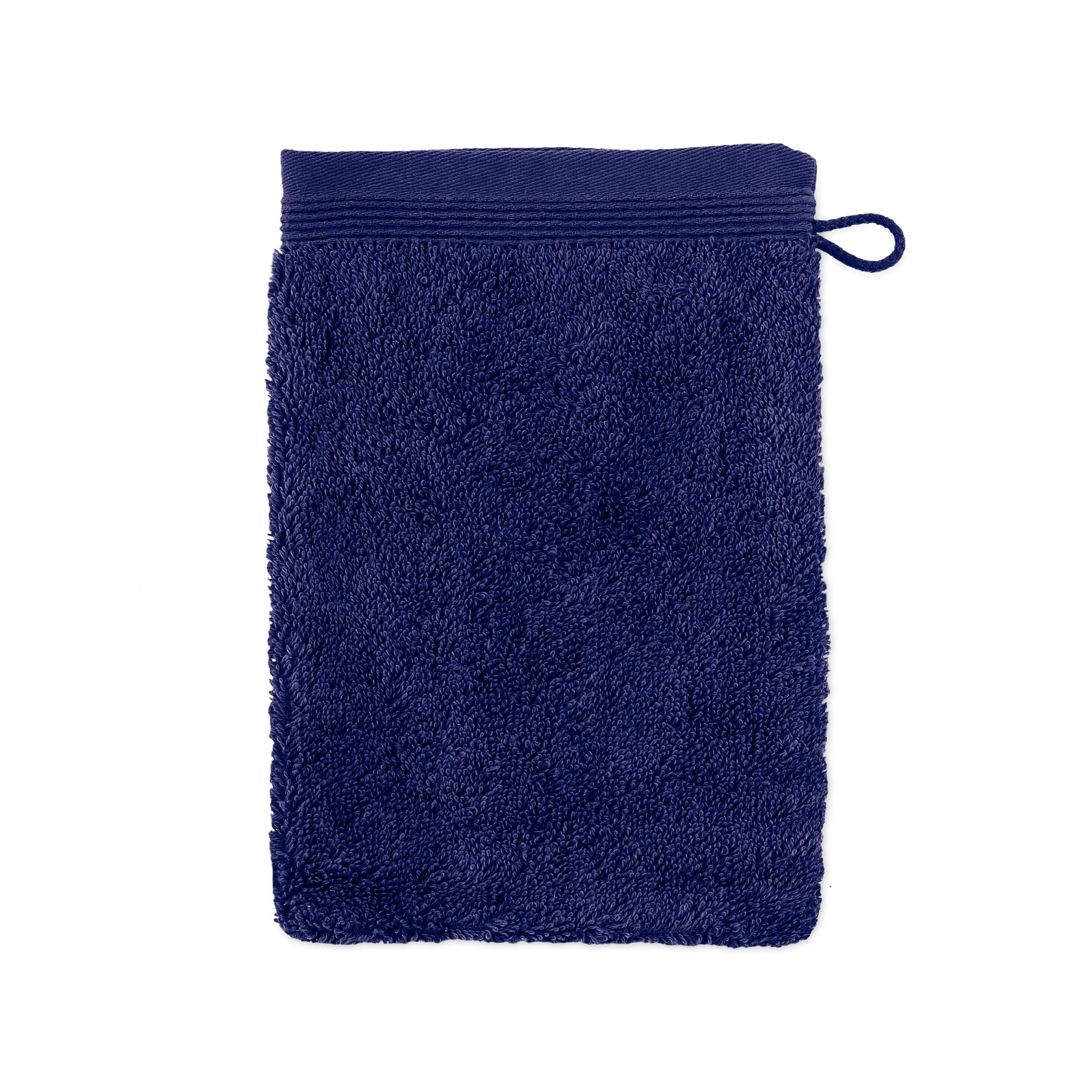 Möve Superwuschel Waschhandschuh 20 x 15 cm aus 100% Baumwolle, deep sea