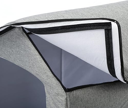 Miniatura 3 de Pet Life 'Hush Puppy' - Innovadora casa electrónica inteligente de calefacción y refrigeración para viajes, plegable, fácil de plegar para gatos y