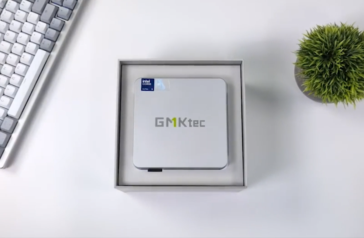 Mini PC Desktop Computer GMKtec, K9 Intel Core Ultra 5 125H (Turbo