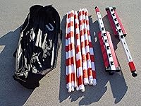 Vista 3 de Salto de panel de agilidad para perros, rojo-blanco