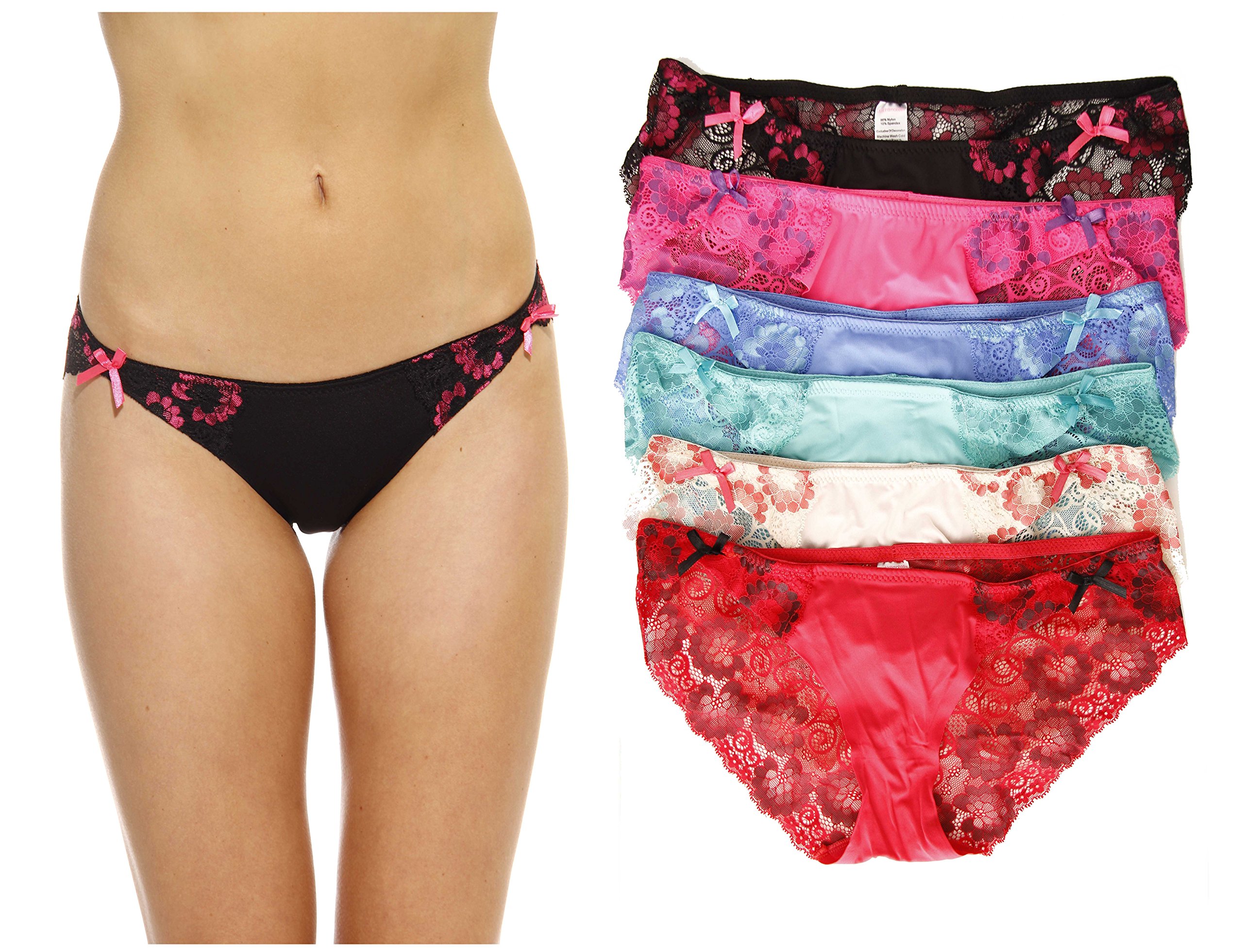 Bikini Underwear Panties for Women (Pack of 6)