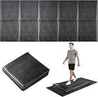 GotoBuy 6mm Thick Walking Pad Mat - Waterproof, Odorless, Anti-Slip Floor Protector for Treadmills, Carpets & Hardwood