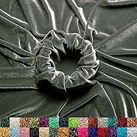 Vista 18 de Ice Fabrics Tela de Terciopelo Elástico por Yarda - 60" de Ancho Tela Suave y Elástica para Coser Ropa, Prendas, Disfraces, Manualidades - 90%