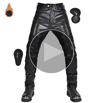MOTO FIELD★3L 美品 XXL レザーパンツ レザーライディングパンツ 新作】モトフィールドMF-LP006P膝カップ付パンチングストレート