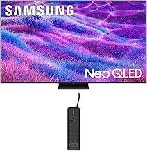 Samsung QN55QN80FAFXZA 55 Inch Neo QLED QN80F Series Supreme UHD 4K TV with an AudioQuest G8 8-Outlet USB-A/USB-C AC Power Surge Protector (2025)
