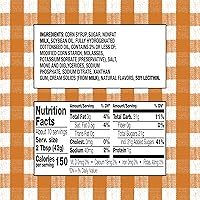 Vista 3 de Smucker's Topping con sabor a caramelo caliente, 15.5 onzas (paquete de 6), botella exprimible para microondas