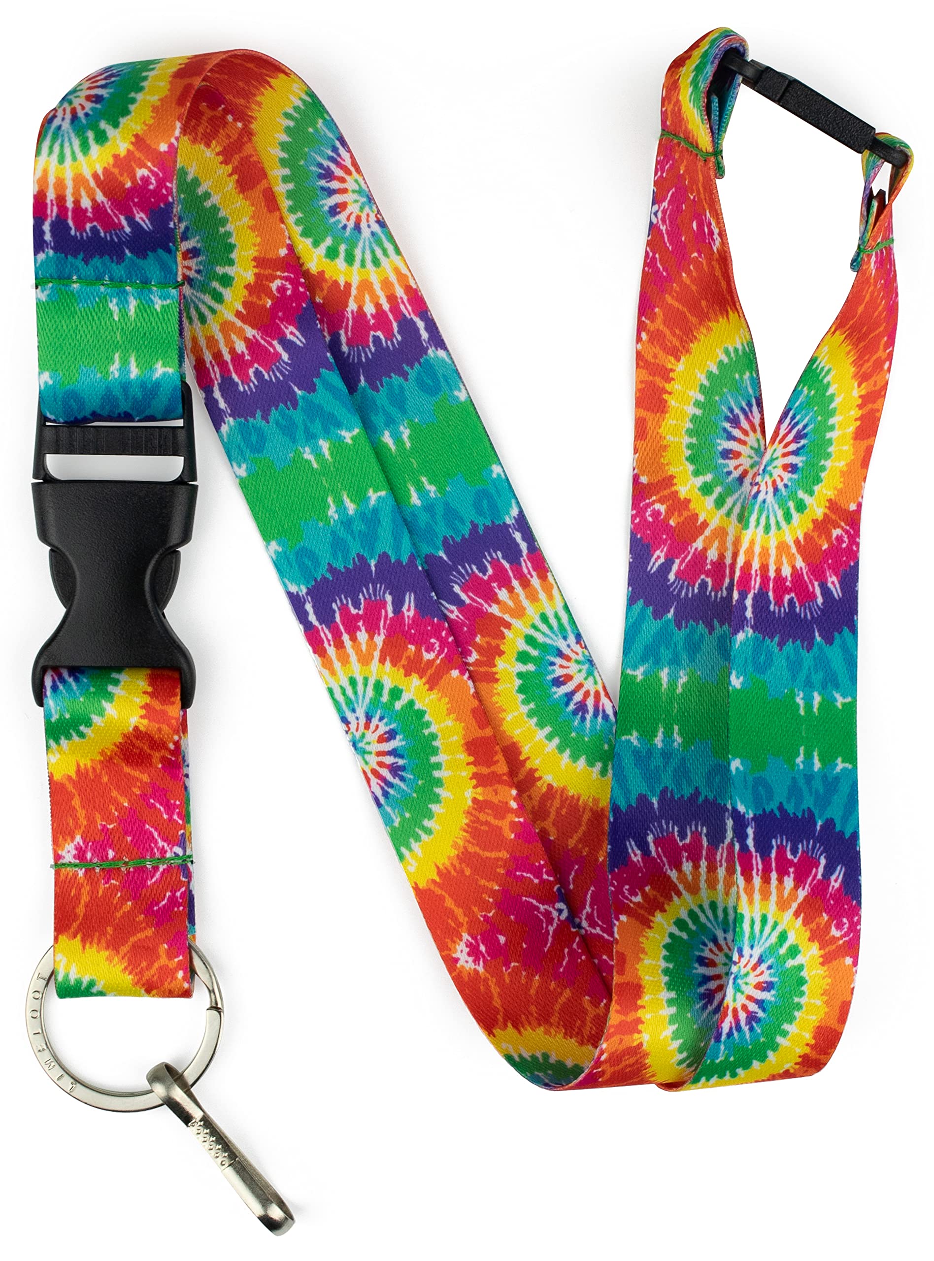Limeloot Themed Lanyard for Keys, ID Badges, and Accessories - Premium Lanyard with Quick Release Buckle and Flat Ring.