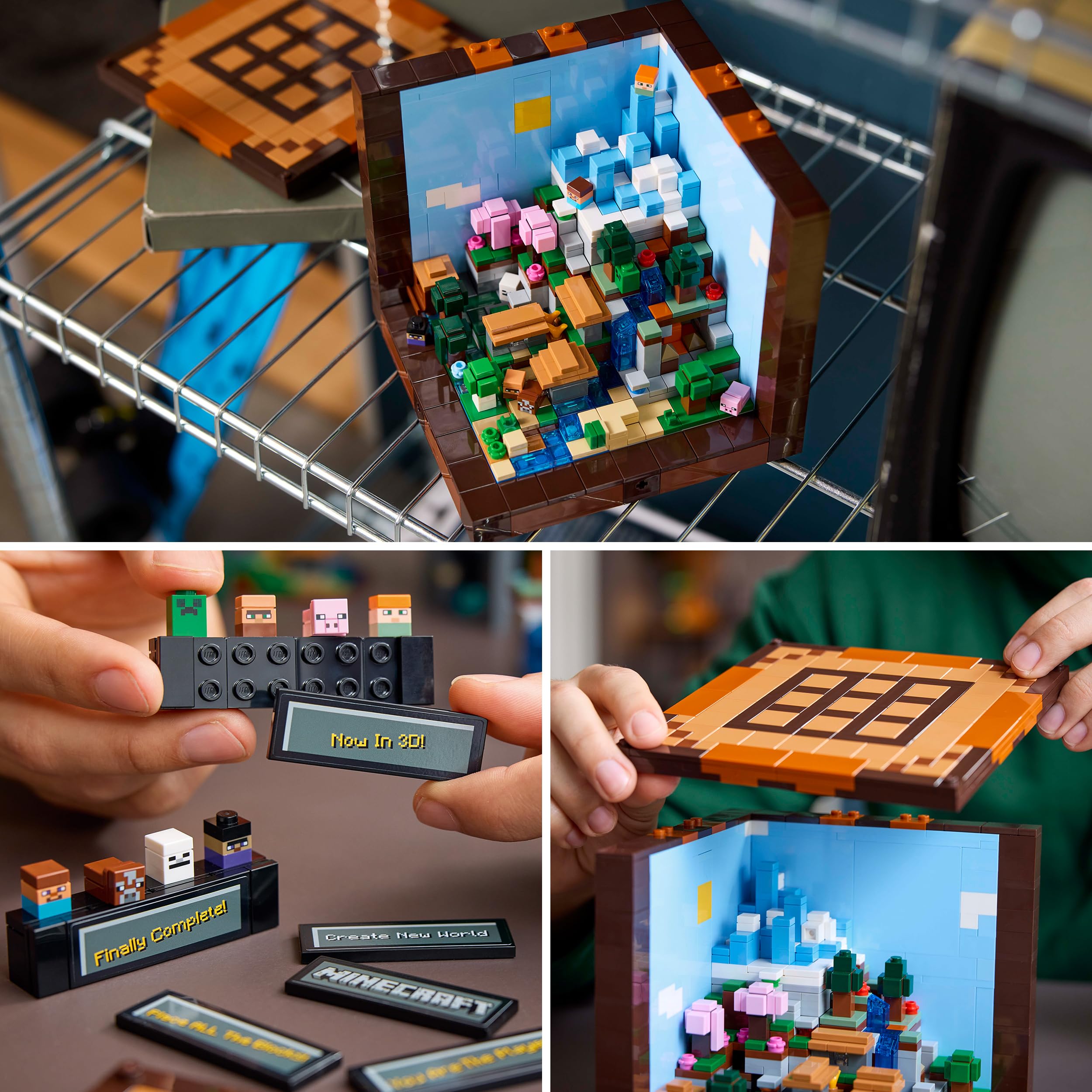 Amazon.com: Lego 21265 Minecraft Die Werkbank : Toys & Games