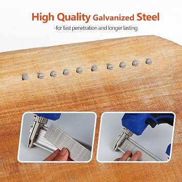 Galvanized 18 Gauge Brad Nails 1100-Pack 3 Sizes (3/4, 1-1/4, 2)