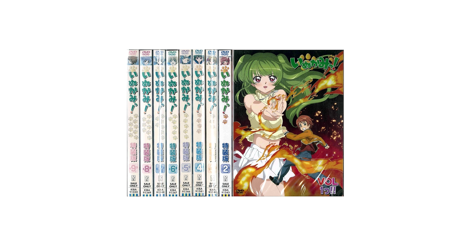 新品未開封 いぬかみっ! 特装版DVD 全9巻＋THE MOVIEセット 新品未開封 いぬかみっ! 特装版DVD 全9巻＋THE MOVIEセット
